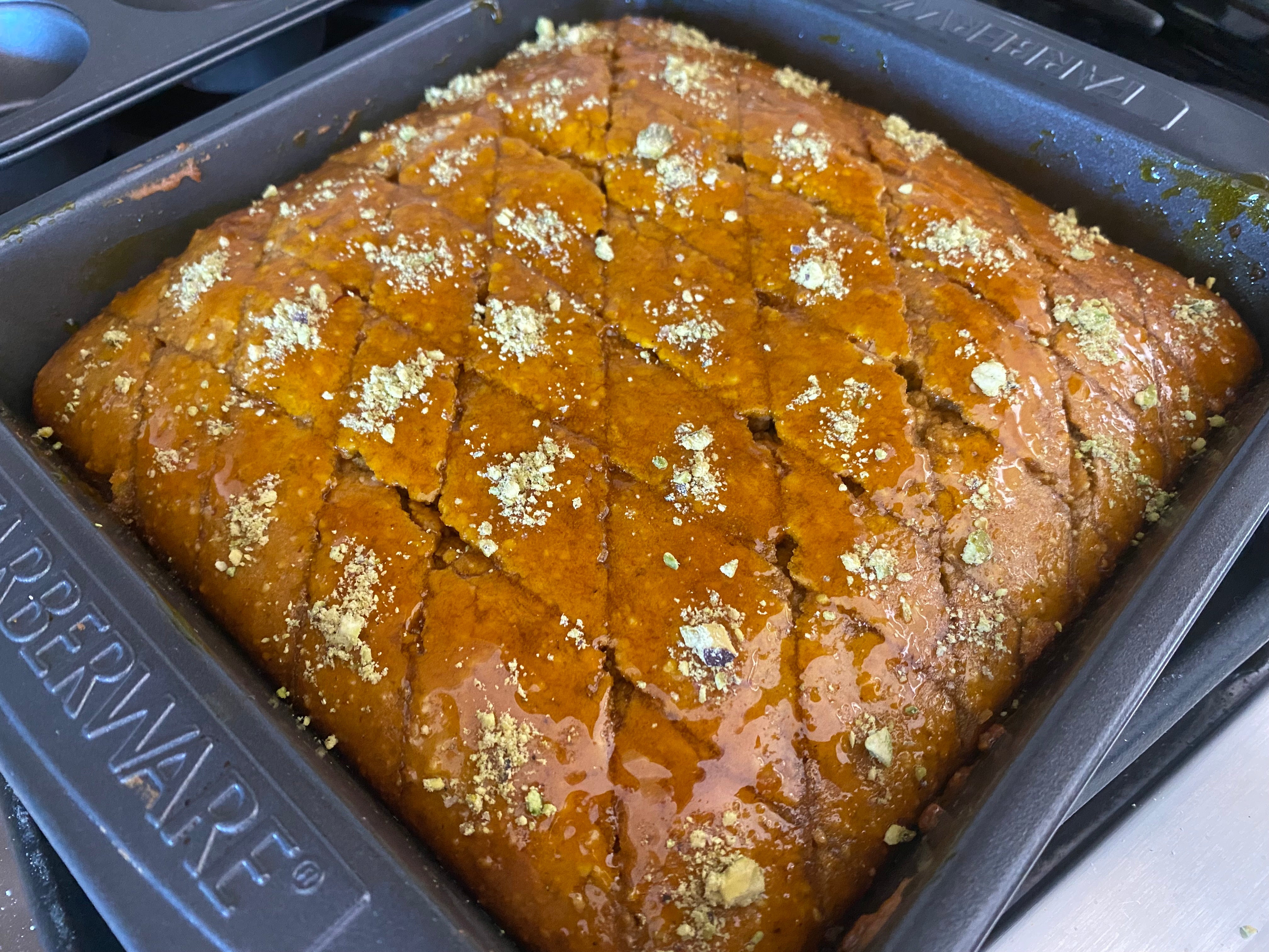 Persian Walnut Layer Cake - 9